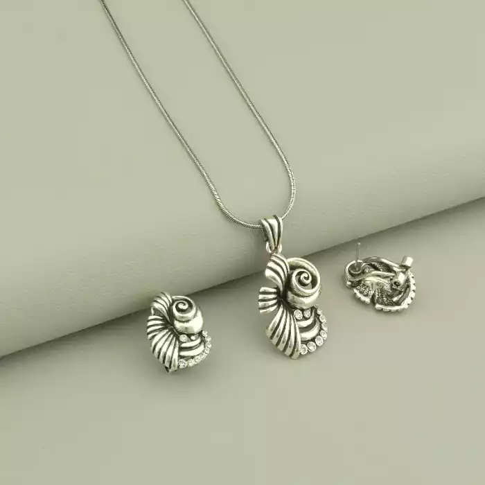 🏷️️ Підвіска + Сережки Фіаніт 46 см. ss_104293