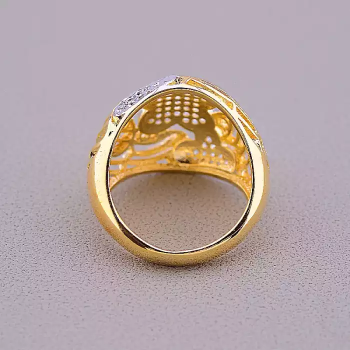 🏷️️ Перстень Xuping (позолота-родій) ss_50830