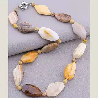 Намисто Яшма 55 см