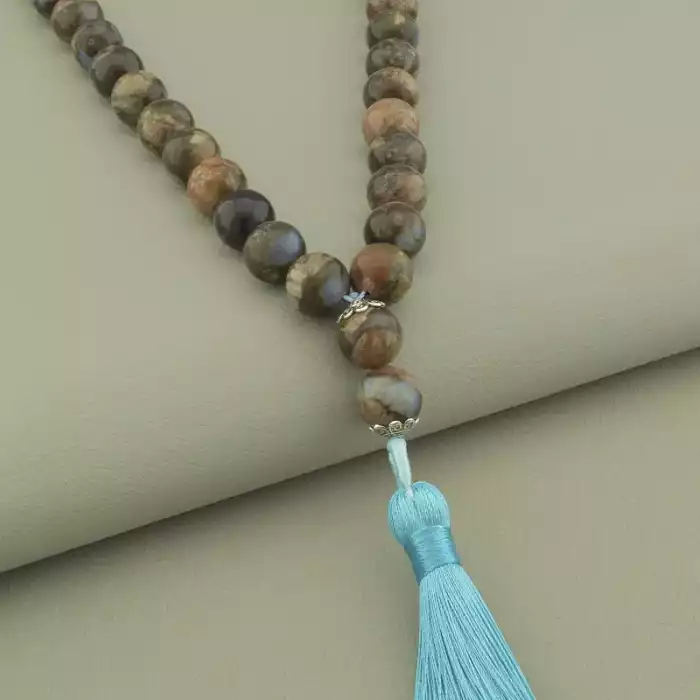 🏷️️ Чотки із натурального каменю Яшма ss_101506