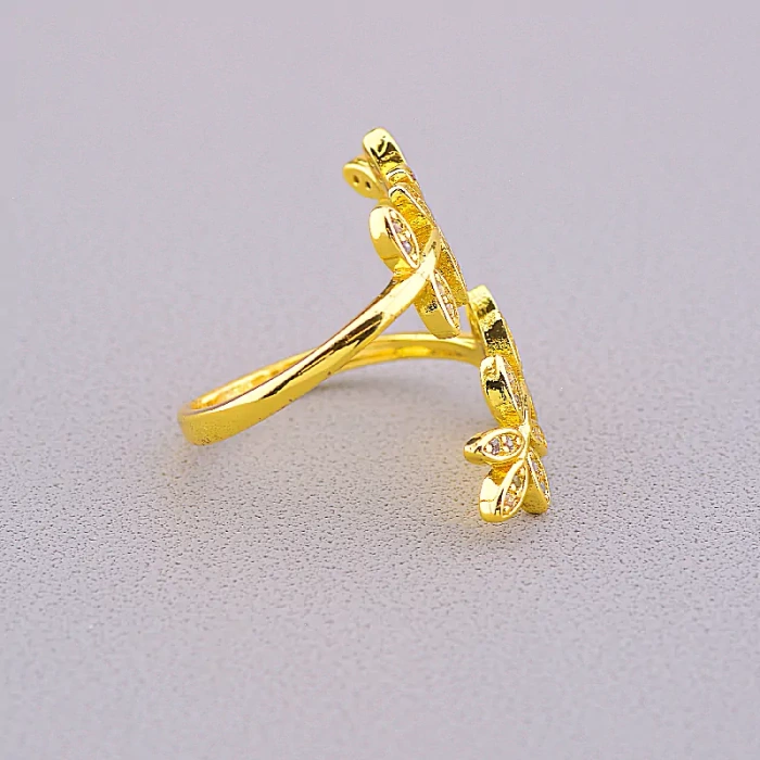 🏷️️ Каблучка роз'ємна FJ Сrystal ss_43398