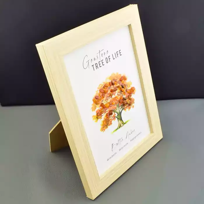 🏷️️ Картина з бурштином (жовто-коричнева), 210х155 мм ss_104503