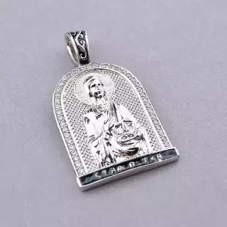 Ладанка Параскева Сербська Xuping Фіаніт (родій)