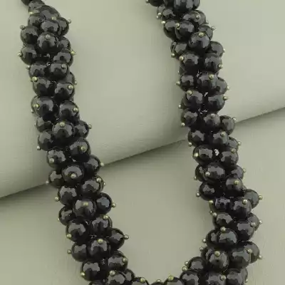 🏷️️ Намисто Агат 48 см. F-98010