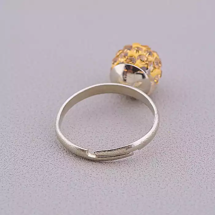 🏷️️ Каблучка Crystal 10 мм ss_81869