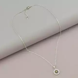 Підвіска Xuping Swarovski 40 см (родій)