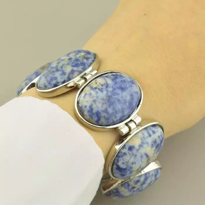 🏷️️ Браслет петля Содаліт 20 см. ss_100469