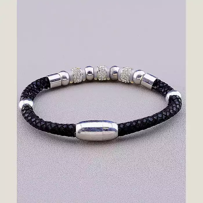 🏷️️ Браслет з магнітною застібкою Сrystal 17 см ss_13789