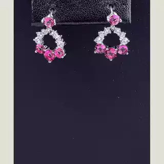 Сережки пусети Xuping (родій)