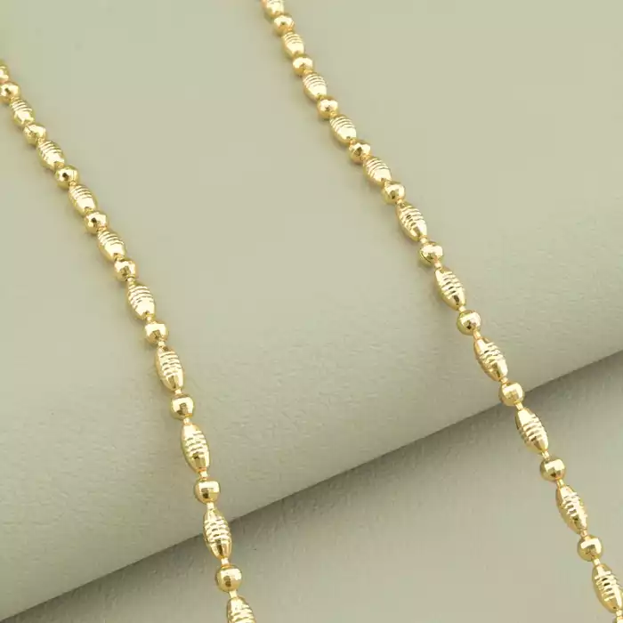 🏷️️ Ланцюг Xuping 48 см. (позолота 18к, застібка карабін) ss_100793