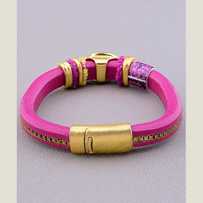 🏷️️ Браслет з магнітною застібкою Котяче око 17 см ss_16442