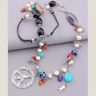 Намисто Агат 80 см