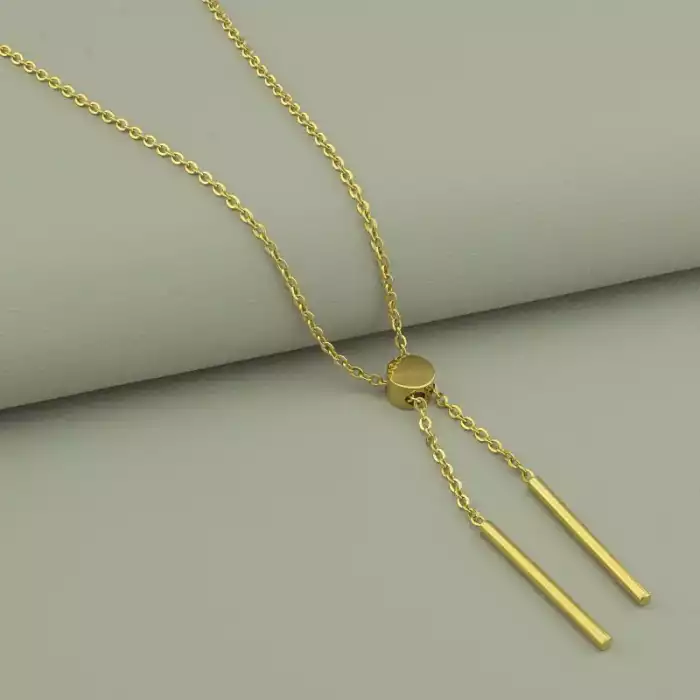 🏷️️ Підвіска Xuping Фіаніт 70 см (позолота 14k лимонна) ss_94062