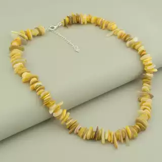 Намисто Перламутр (cрібло 925 проба) 43 см.