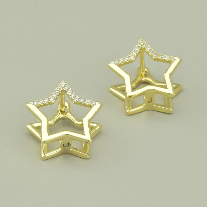 Сережки XUPING Фіаніт (позолота 14k (лимонна)) ss_95523 ss_95523