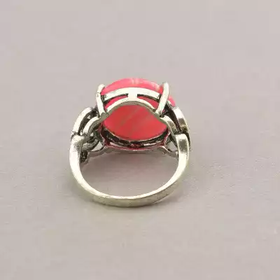 🏷️️ Перстень Сардонікс (срібло, латунь) F-88416