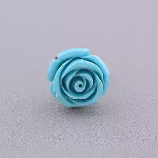 Каблучка троянда полімерна глина