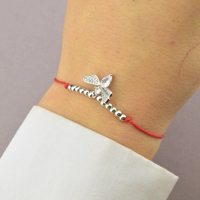 🏷️️ Браслет регульований Saiya Фіаніт (родій) ss_69752