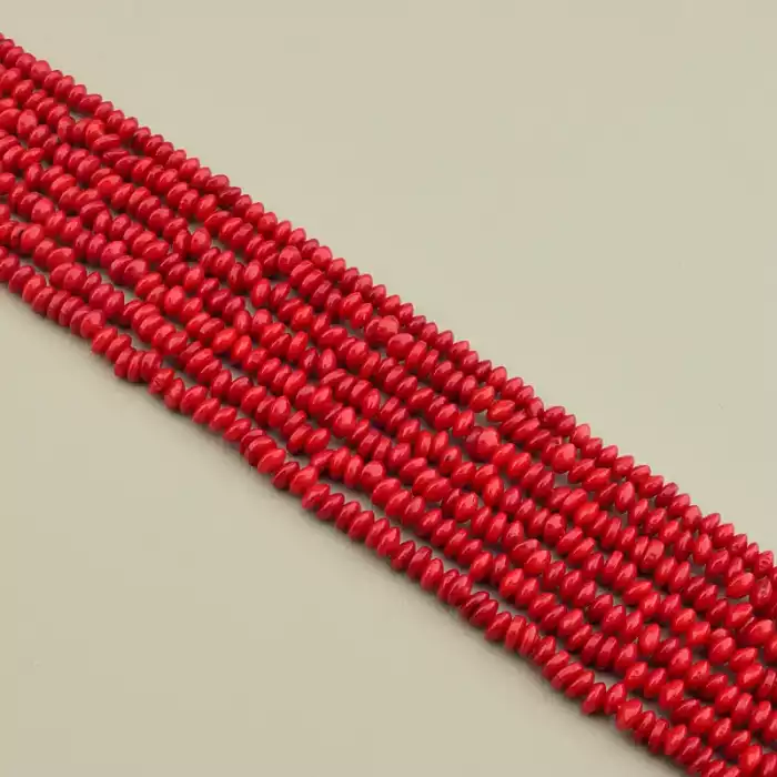 🏷️️ Намистини Корал 41 см (без застібки) F-106025