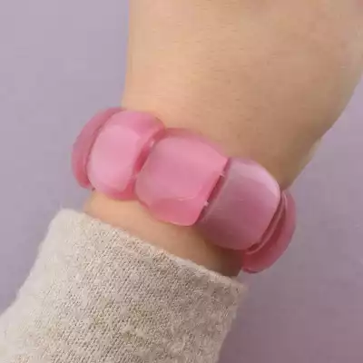 🏷️️ Браслет на резинці Котяче око 17 см F-106229