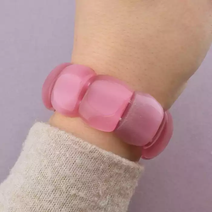 🏷️️ Браслет на резинці Котяче око 17 см ss_106229