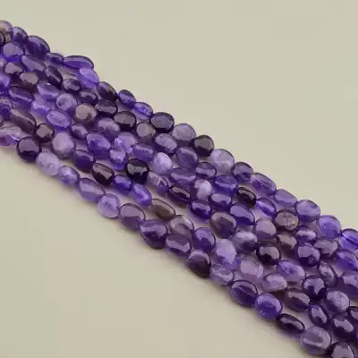 Намистини Аметист 40 см (без застібки)