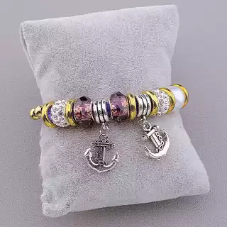 Браслет Сrystal 17 см шкірозамінник