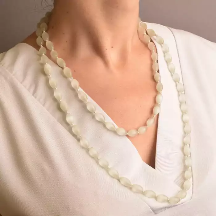 🏷️️ Намисто Котяче око 120 см ss_64947