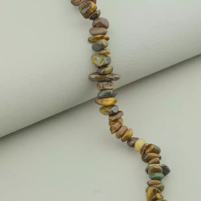 🏷️️ Намисто Тигрове око 61 см. ss_95017