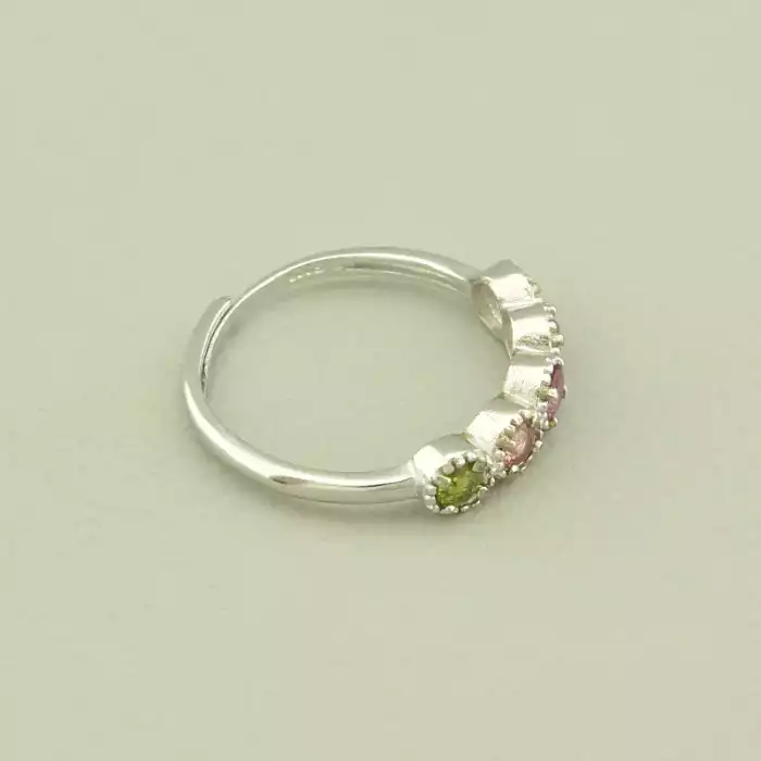 🏷️️ Каблучка роз'ємна Турмалін (cрібло 925 проба) ss_104400