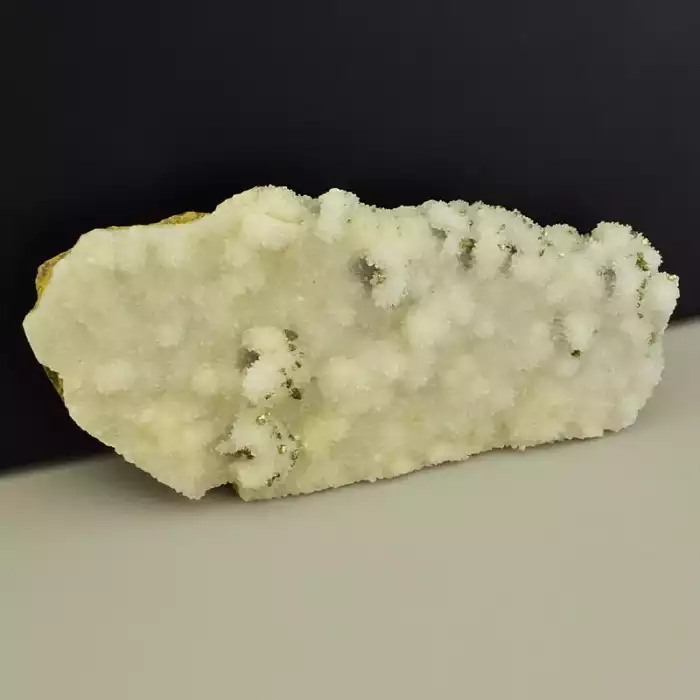 🏷️️ Зразок кварц (155х75 мм, молочний, пірит, золотий, одиничний екземпляр) ss_105316