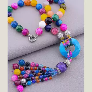 Намисто Агат 62 см