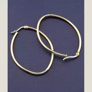 Сережки з французьким замком FJ 52х35 мм