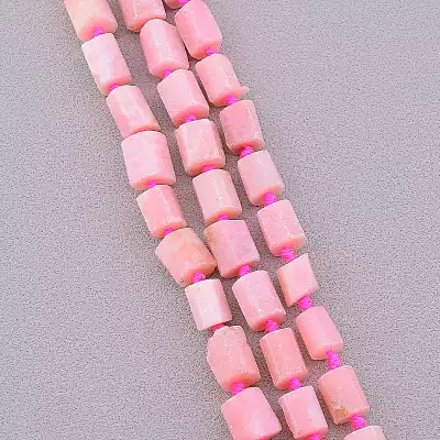 🏷️️ Намистини Опал 42 см на нитці (натуральне каміння, без застібки) F-84527