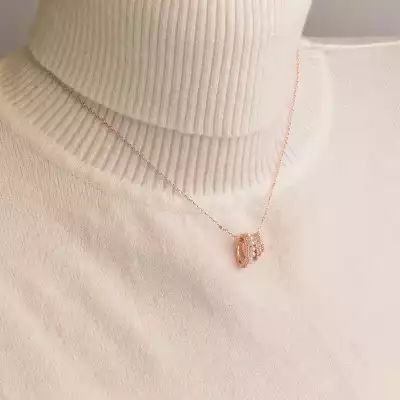 🏷️️ Підвіска Saiya Фіаніт 41 см (позолота 18к рожева) F-92542