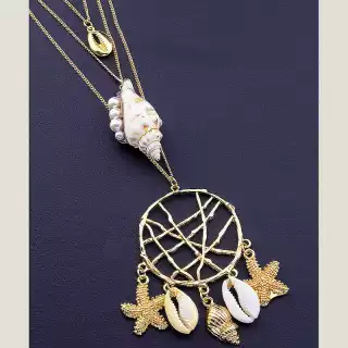 Підвіска Fashion Перли 60 см