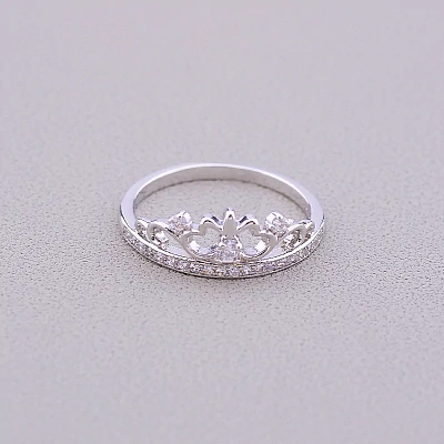 Каблучка Big Dipper Фіаніт (родій)