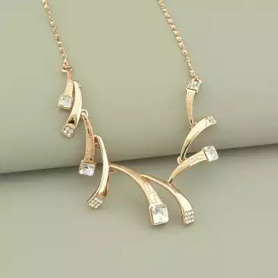 🏷️️ Підвіска+Сережки Фіаніт 40 см. F-103555