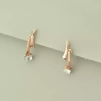 🏷️️ Підвіска+Сережки Фіаніт 40 см. F-103555