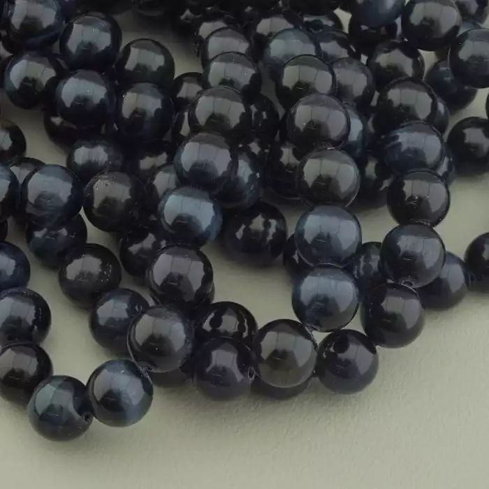 🏷️️ Нитка Котяче око 39 см. 10.5 мм. (без застібки) ss_97339