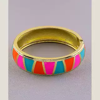 Браслет емаль 18 см (позолота 18к)