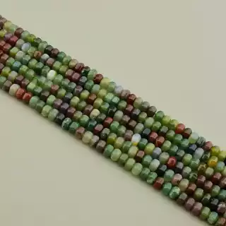 Намистини Яшма 38 см 6 мм. (без застібки)