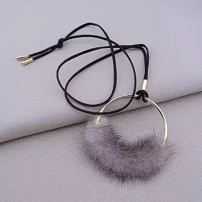 Підвіска Хутро 80 см