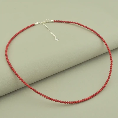 Підвіска Корал Срібло (925) 43 см.