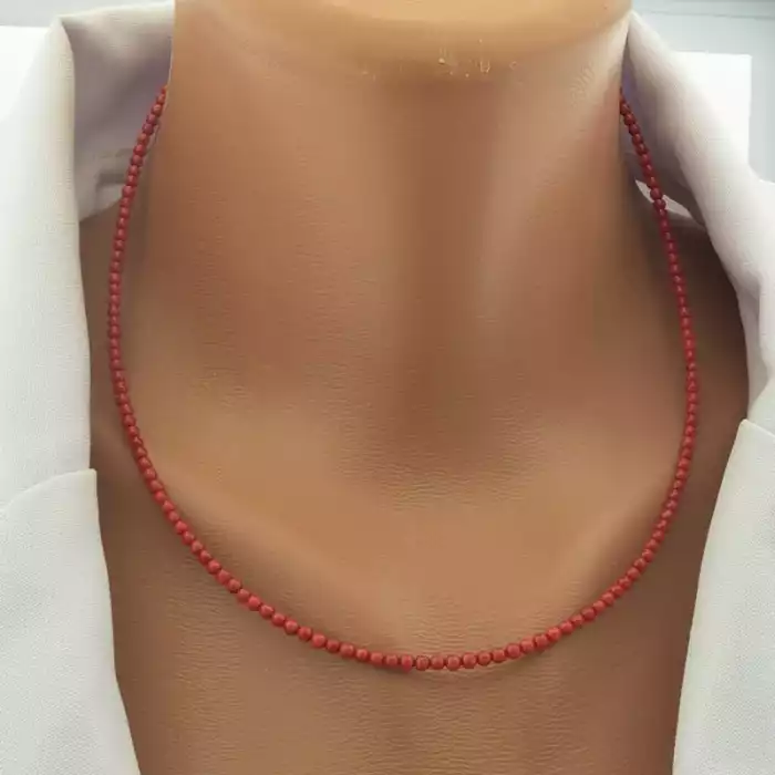 🏷️️ Підвіска Корал срібло (925 проба) 43 см. ss_102210