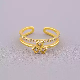 Каблучка роз'ємна FJ Сrystal