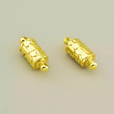 Застібка магніт 12х7мм. (позолота 18к лимонна)