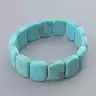 🏷️️ Браслет резинка Бірюза 18 см. F-91258