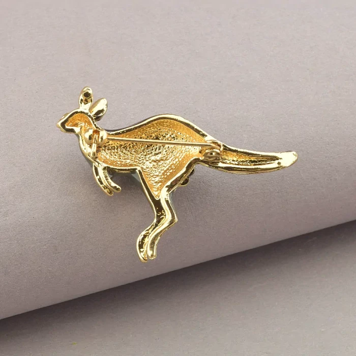 🏷️️ Брошка кенгуру емаль 45x30 мм ss_76315