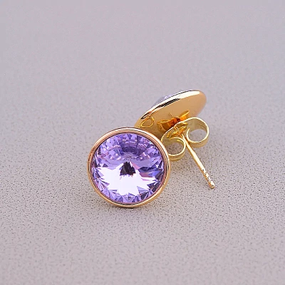 Сережки Swarovski Xuping (позолота 18к)